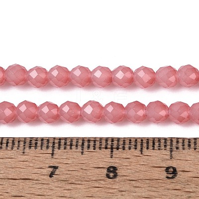 Imitation Jade Glass Beads Strands GLAA-T028-4mm-11B-1