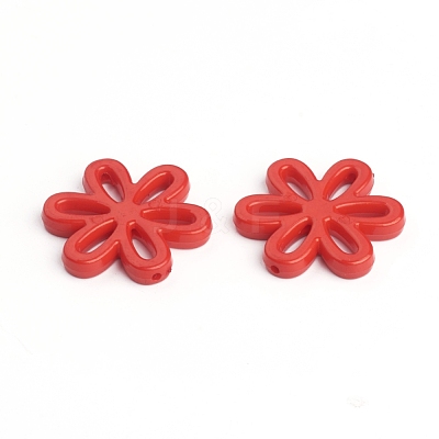 Opaque Acrylic Beads SACR-R783-06-1