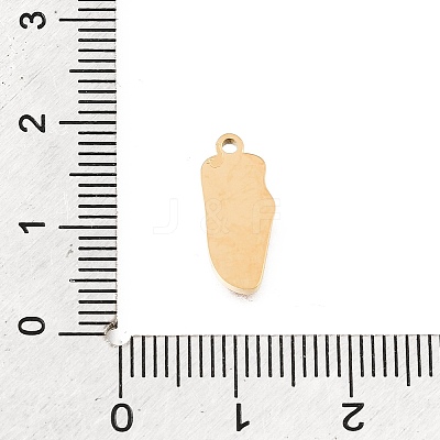 304 Stainless Steel Enamel Pendants STAS-E531-18G-A-1