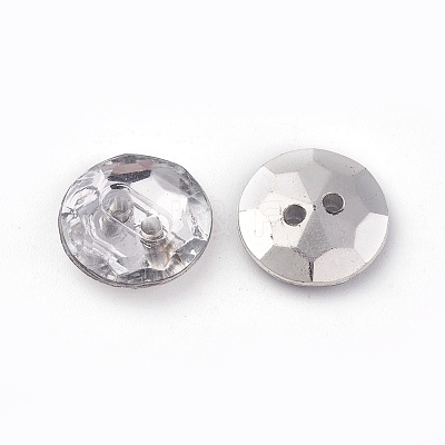 Acrylic Rhinestone Buttons LS-BUTT-TAC0001-01-1