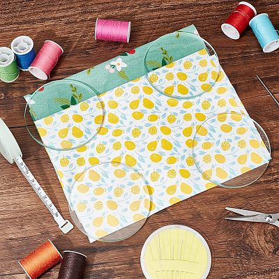 6Pcs Glass Fabric Weight AJEW-CA0002-85-1