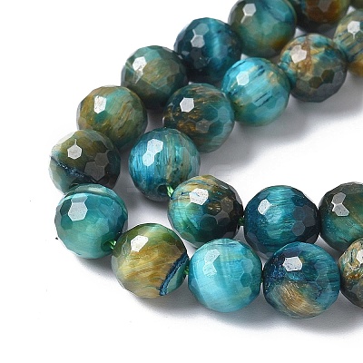 Natural Tiger Eye Beads Strands G-M445-A01-01-1
