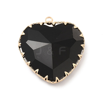 K9 Glass Pendants KK-E071-07KCG-02-1