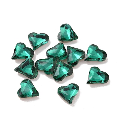 Glass Rhinestone Cabochons GGLA-P002-09A-06-1
