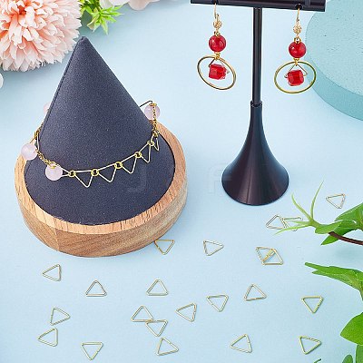 Brass Triangle Linking Ring FIND-SC0006-42-1
