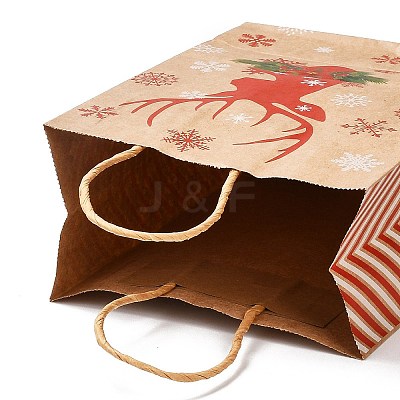 Christmas Theme Rectangle Paper Bags CARB-F011-01C-1