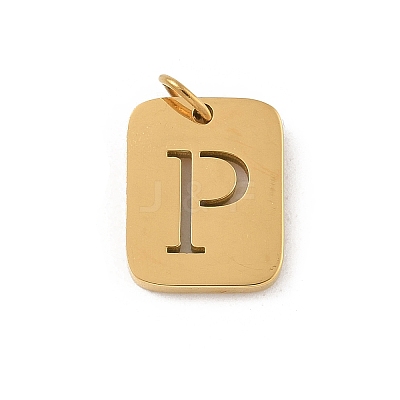 304 Stainless Steel Charms STAS-R001-01G-P-1
