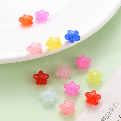 Transparent Acrylic Beads MACR-S373-26E-1