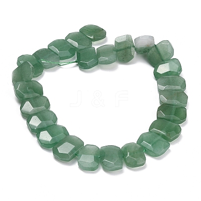 Natural Green Aventurine Beads Strands G-C285-A07-01-1