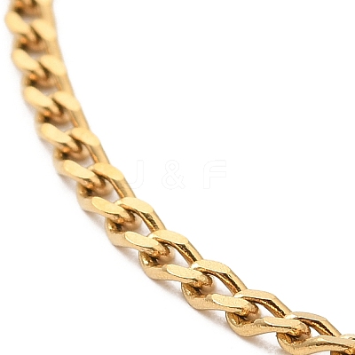 Ion Plating(IP) 304 Stainless Steel Bracelet STAS-D084-33G-1