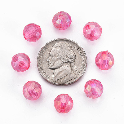 Transparent Acrylic Beads LS-MACR-S373-64-C08-1