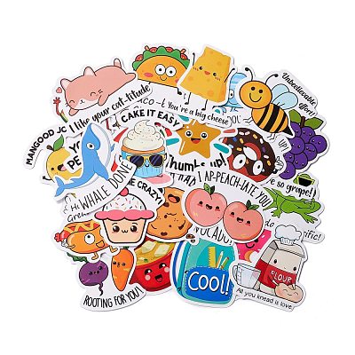 Cartoon Paper Stickers Set DIY-M031-49-1