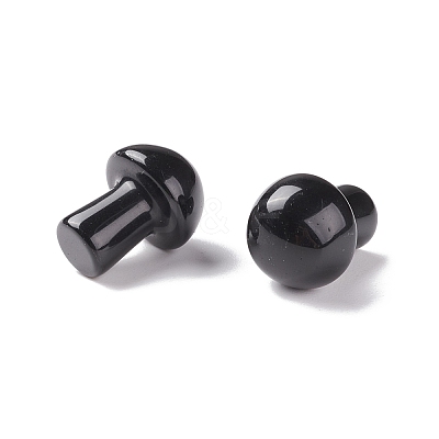 Natural Black Stone GuaSha Stone G-A205-26-02-1