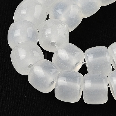 Baking Plating Glass Beads Strands GLAA-H036-01B-1