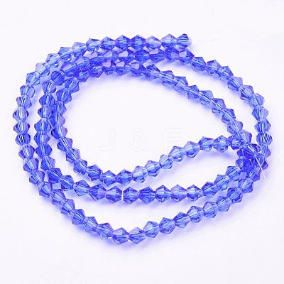 Imitation Austrian Crystal 5301 Bicone Beads GLAA-S026-02-1