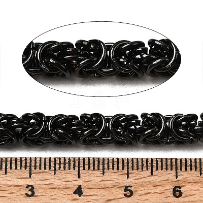 304 Stainless Steel Byzantine Chains CHS-P007-07B-01-1