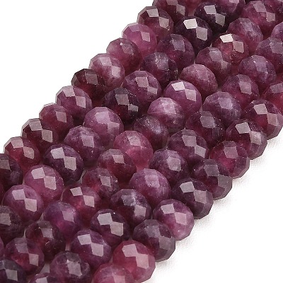 Faceted Dyed Natural White Jade Beads Strands GG-CBAE966-01B-Q-1