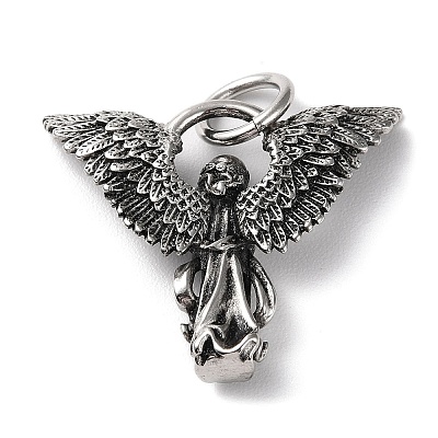 Ion Plating(IP) 304 Stainless Steel Pendants STAS-D067-01AS-1