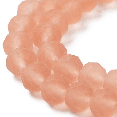 Transparent Glass Beads Strands X1-EGLA-A034-T4mm-MD21-1