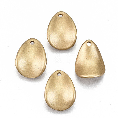 Opaque Spray Painted Acrylic Pendants ACRP-N002-27-1