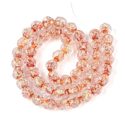 Handmade Foil Lampwork Beads FOIL-T007-01D-1