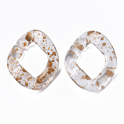 Transparent Acrylic Linking Rings OACR-N009-015A-B05-1
