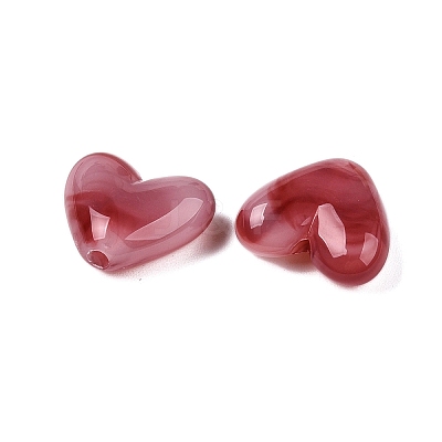 Imitation Gemstone Acrylic Beads X-OACR-U005-07D-1