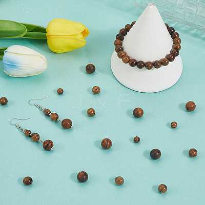 300Pcs 3 Styles Wood Beads WOOD-SC0002-14-1