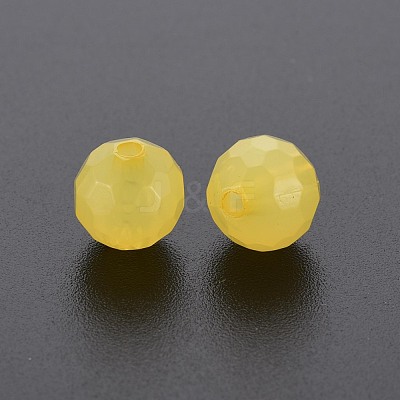 Transparent Acrylic Beads TACR-S154-62E-07-1