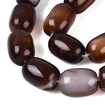 Natural Agate Beads Strands G-Q606-97B-06-1