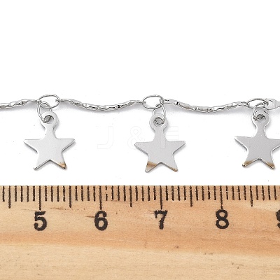 304 Stainless Steel Link Chains CHS-U002-05P-09-1