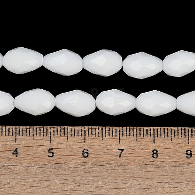 Opaque Solid Color Beads Strands EGLA-N013-P6mm-D02-1