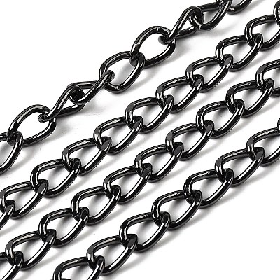 Aluminium Twisted Curb Chains CHA-K001-06B-1
