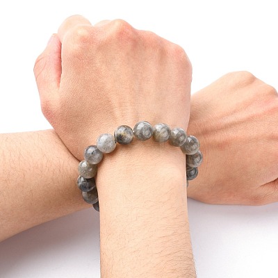 Stretchy Gemstone Bracelets BJEW-C259-10mm-2A-1