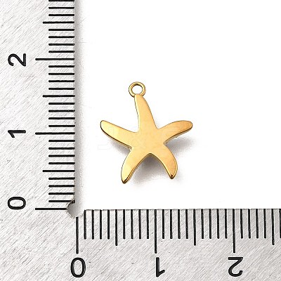 304 Stainless Steel Micro Pave Cubic Zirconia Pendants STAS-Z160-01G-01B-1