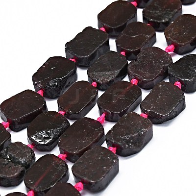 Natural Garnet Beads Strands G-F725-06-1
