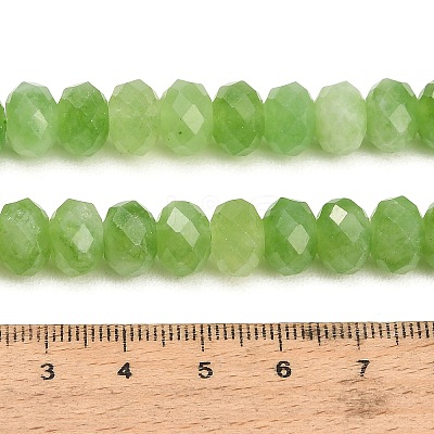 Faceted Dyed Natural White Jade Beads Strands GG-CBAE966-01B-H-1