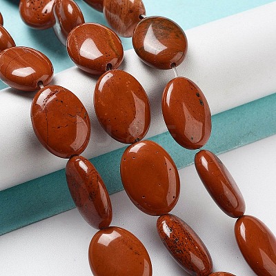 Natural Red Jasper Beads Strands G-P528-M18-01-1