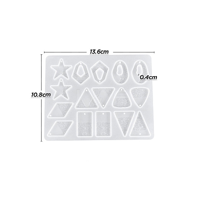 DIY Geometrical Pendants Silicone Molds X1-PW-WG76724-01-1