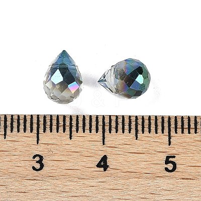 Electroplate Glass Beads EGLA-C008-01A-HR04-1