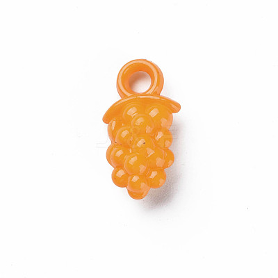 Autumn Theme Opaque Acrylic Pendants MACR-N013-062-1