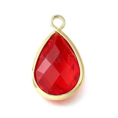 Glass Pendants KK-V007-010G-02-1