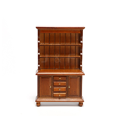 Wooden Miniature Cabinet Display Decorations MIMO-PW0003-084B-1