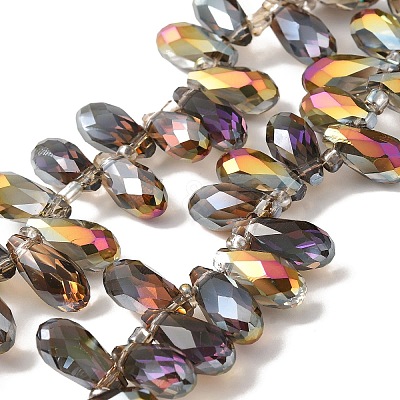 Electroplate Glass Beads Strands EGLA-B006-01A-FR05-1
