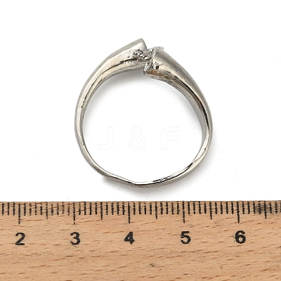 Brass Finger Cup Peg Ring Settings KK-L184-54P-1