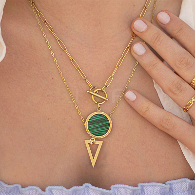 20Pcs 5 Style Brass Pendants KK-BC0009-93-1