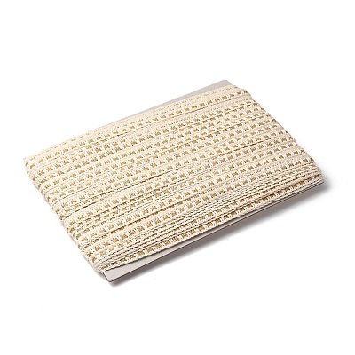 Polyester with Cotton Braided Lace Ribbon OCOR-Z007-05B-1