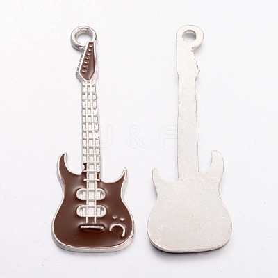 Alloy Enamel Pendants X-EA822Y-1-1