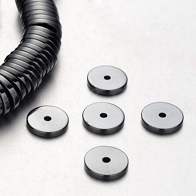 Non-magnetic Synthetic Hematite Beads Strands G-F300-17A-09-1