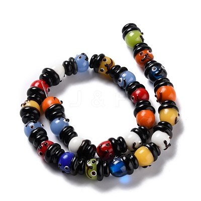 Handmade Lampwork Beads LAMP-F020-12-1
